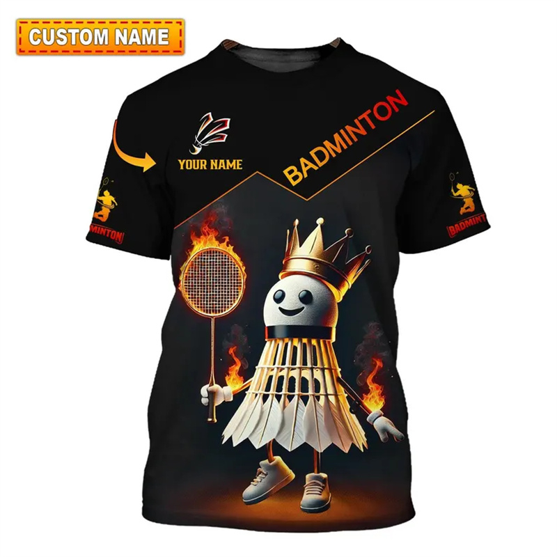 Badminton Emoji - Badminton Sport T-shirt Men's Clothing Cool