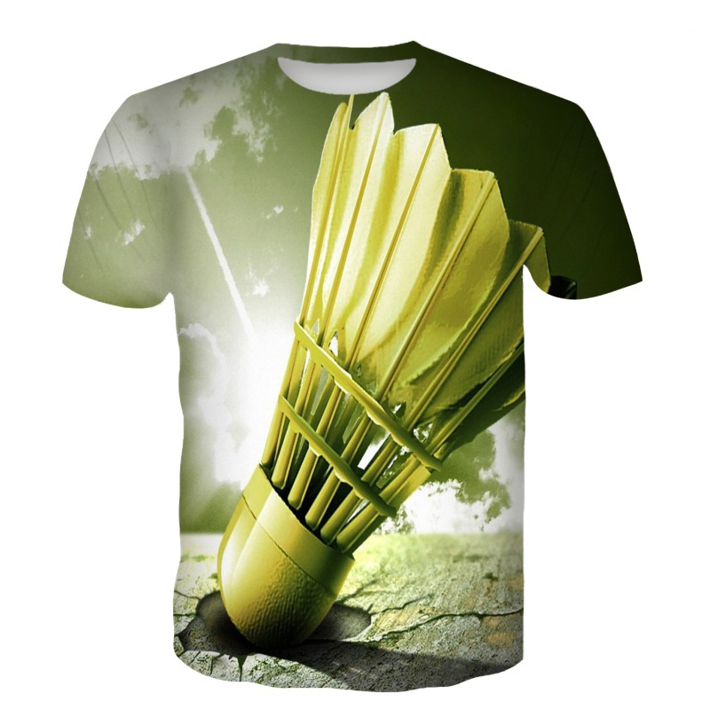 Badminton T-Shirts Shuttlecock - Badminton Emoji review and price