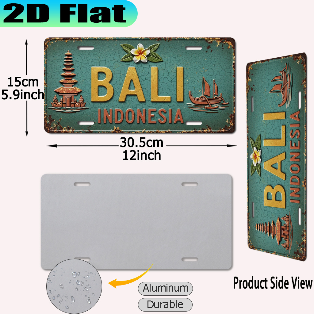 2D Flat Bali Indonesia Vintage - Badminton Indonesia review and price