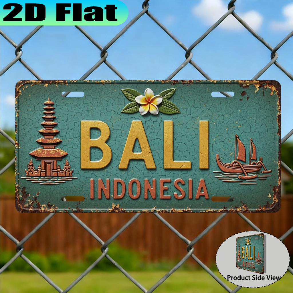 2D Flat Bali Indonesia Vintage - Badminton Indonesia review and price