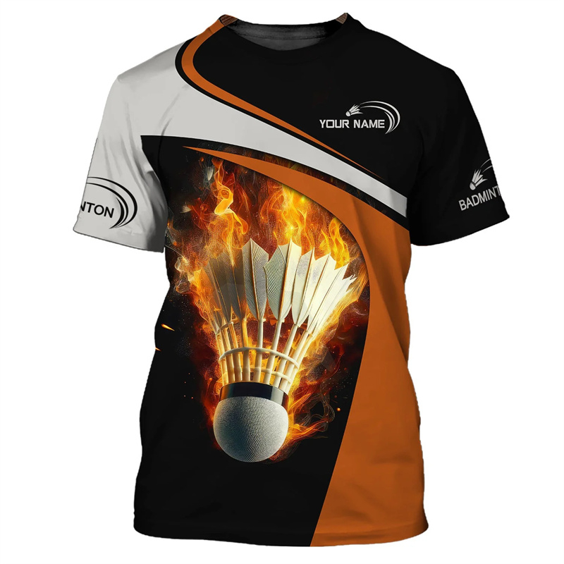 Badminton Sport T-shirt Men's  - Badminton Emoji review and price